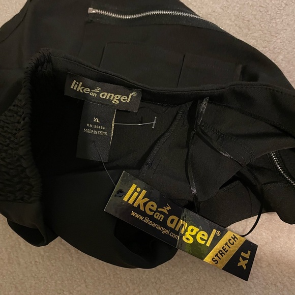 Sleeveless cropped full-zip corset style top X-large NWT - Picture 7 of 8